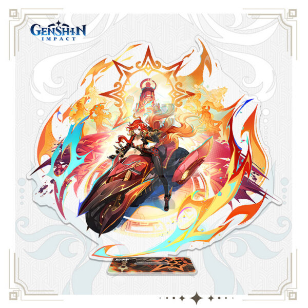 Genshin Impact Acrylic Standee price for 3 pcs 16cm A94 Mavuika