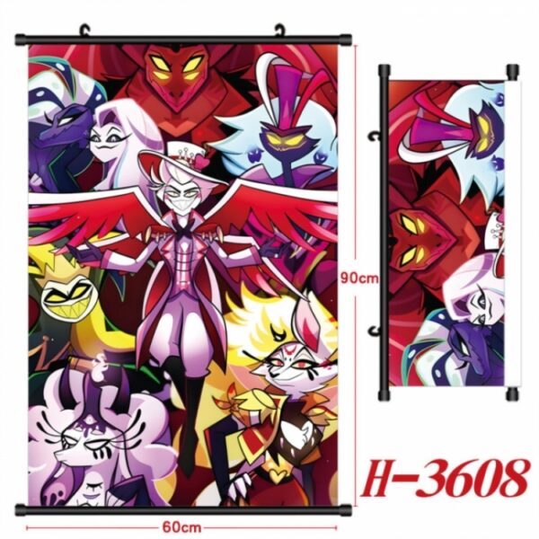 H-3608 Hazbin Hotel PVC Wallscroll 60x90cm