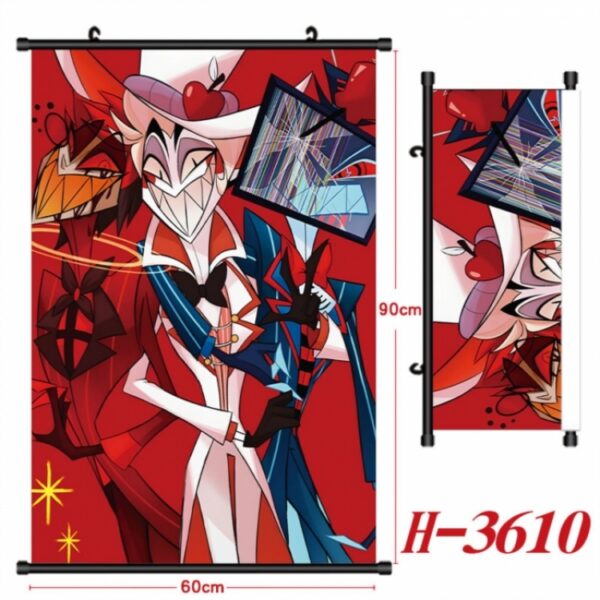 H-3610 Hazbin Hotel PVC Wallscroll 60x90cm