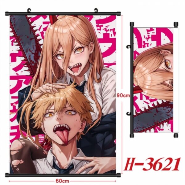 H-3621 Chainsaw Man PVC Wallscroll 60x90cm
