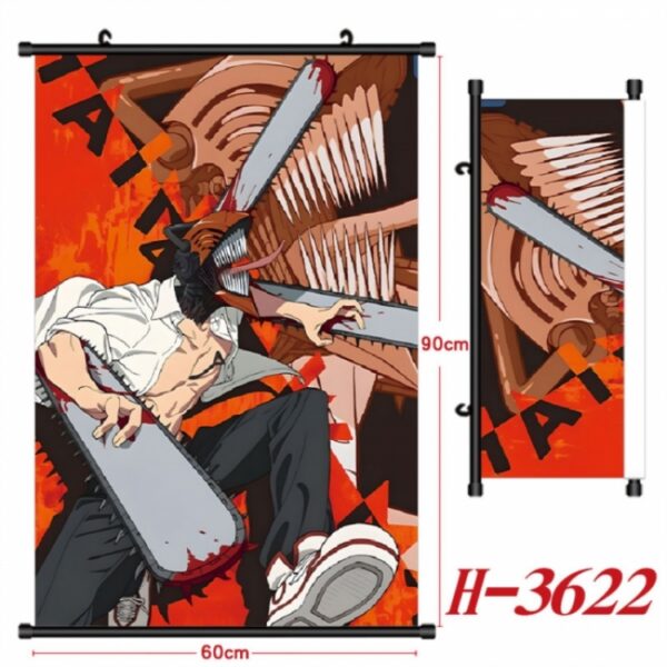 H-3622 Chainsaw Man PVC Wallscroll 60x90cm