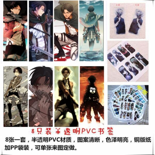 MCBM006 Attack on Titan Bookmarks price for 5 sets 8 pcs a set