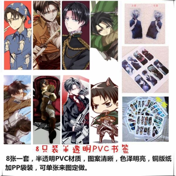 MCBM008 Attack on Titan Bookmarks price for 5 sets 8 pcs a set