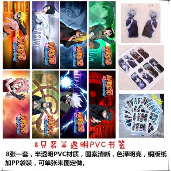 MCBM009 Naruto Bookmarks price for 5 sets 8 pcs a set