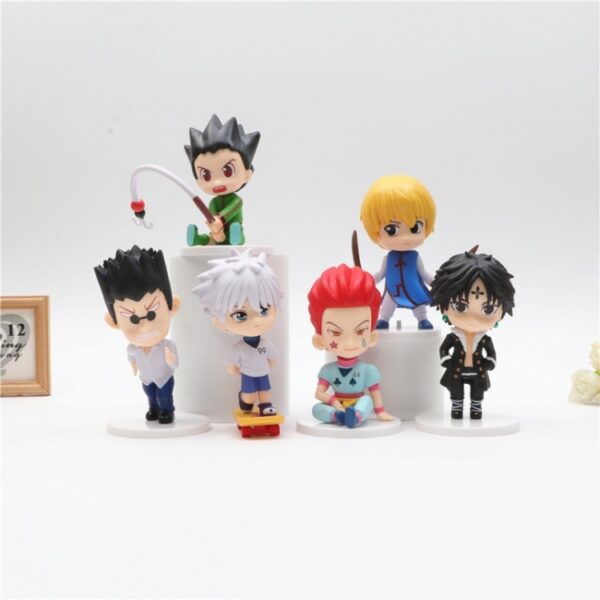 MCF496 Hunter x Hunter Figure Set price for 6 pcs a set 8-12cm