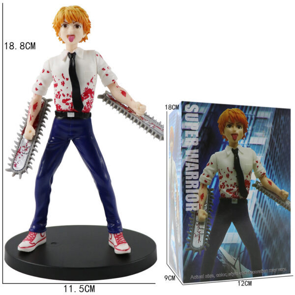 MCF512 Chainsaw Man Figure Denji 15cm