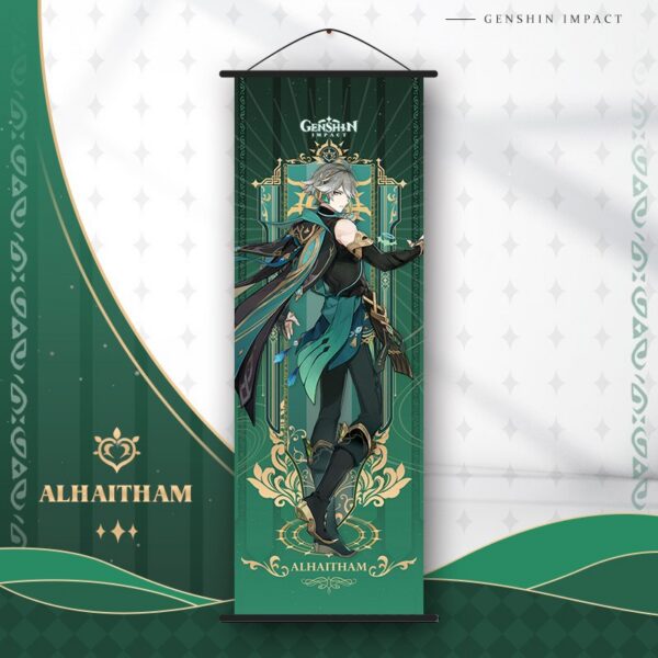 MCGH016 Genshin Impact Wallscroll 70*25cm Alhaitham