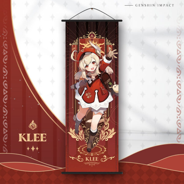 MCGH028 Genshin Impact Wallscroll 70*25cm KLEE