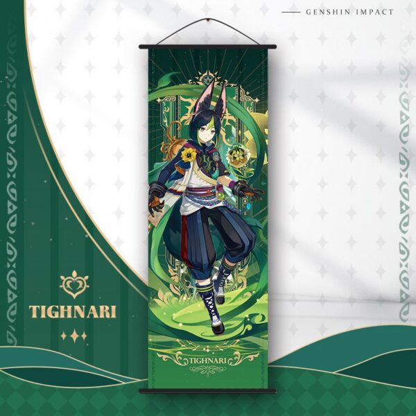 MCGH041 Genshin Impact Wallscroll 70*25cm Tighnari