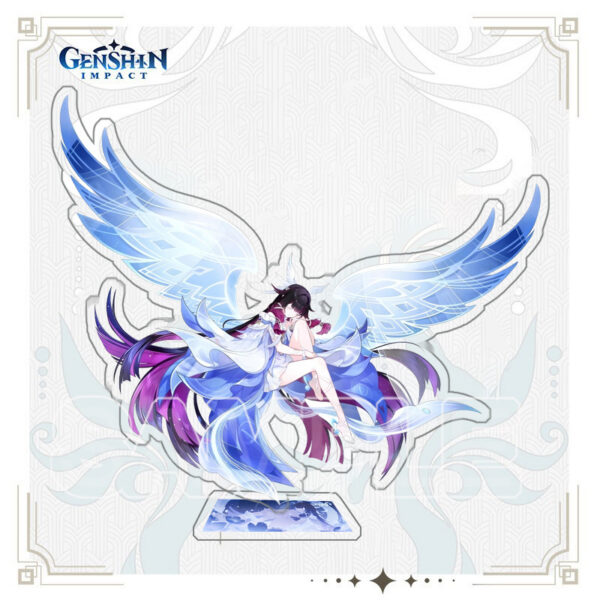 Genshin Impact Acrylic Standee price for 3 pcs 16cm Columbia MCLP631