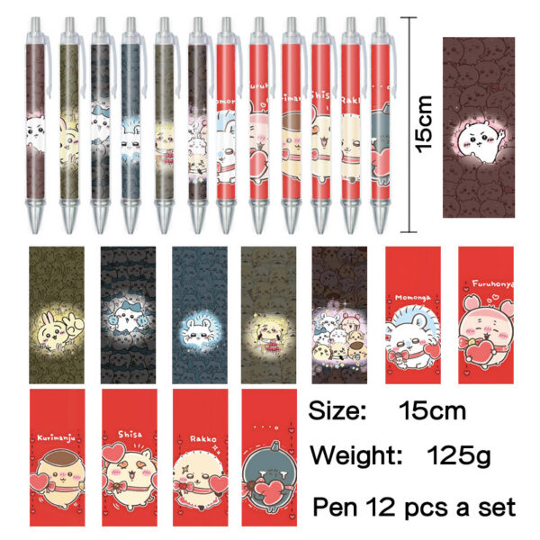 MCPN032 Chiikawa Pens for Student Ballpoint Pen  price for a set of 12 pcs